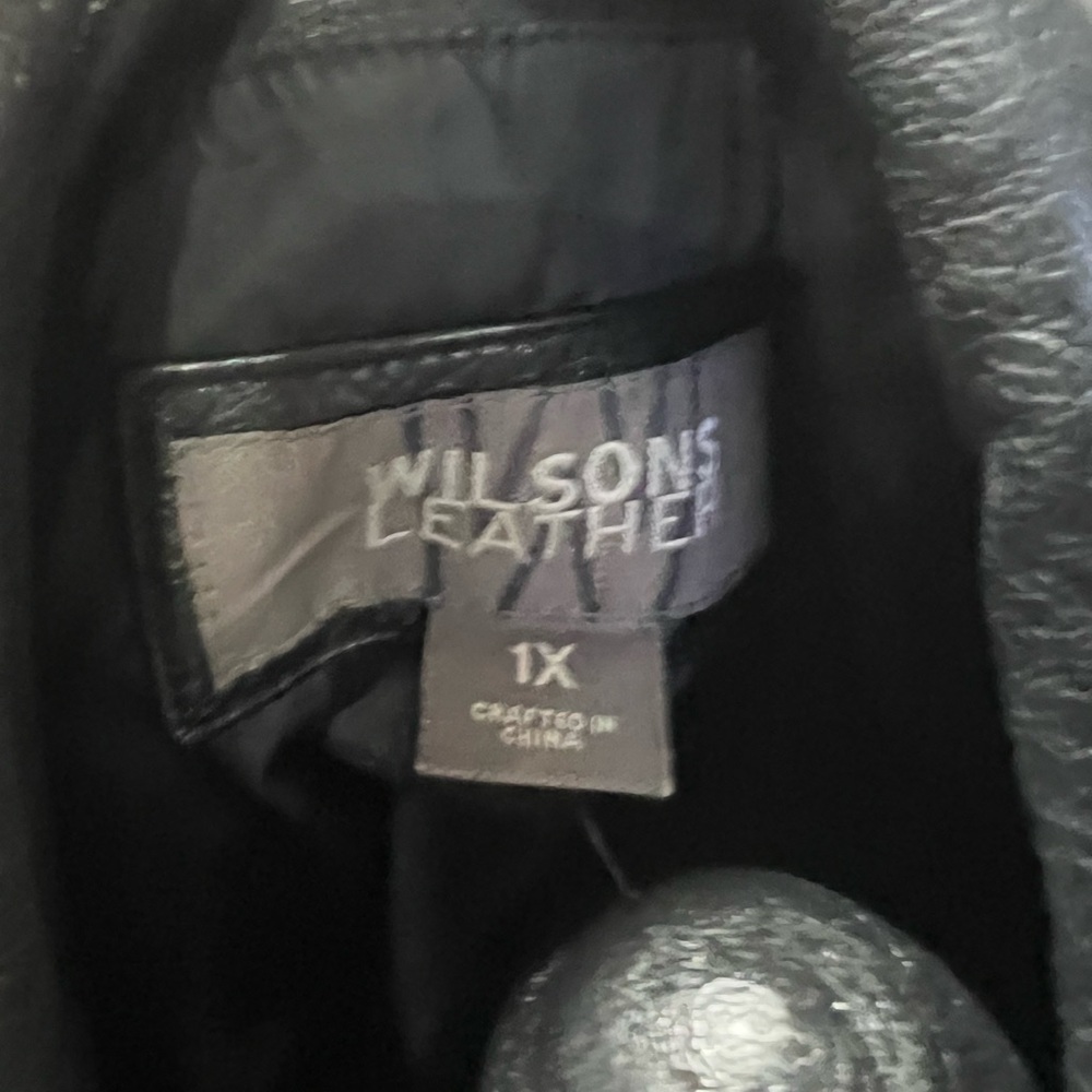 Wilsons leather jacket in 1X